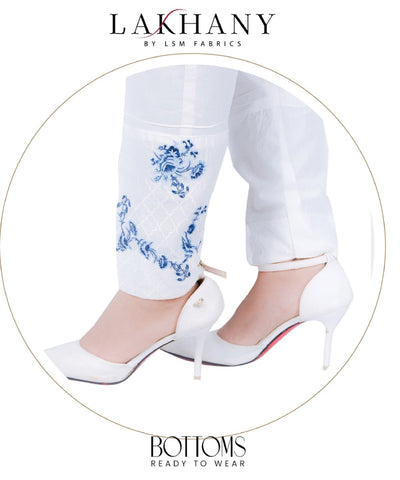 Lakhany 01 Piece Embroidered Stitched Bottoms LSM-T-2196 (W)