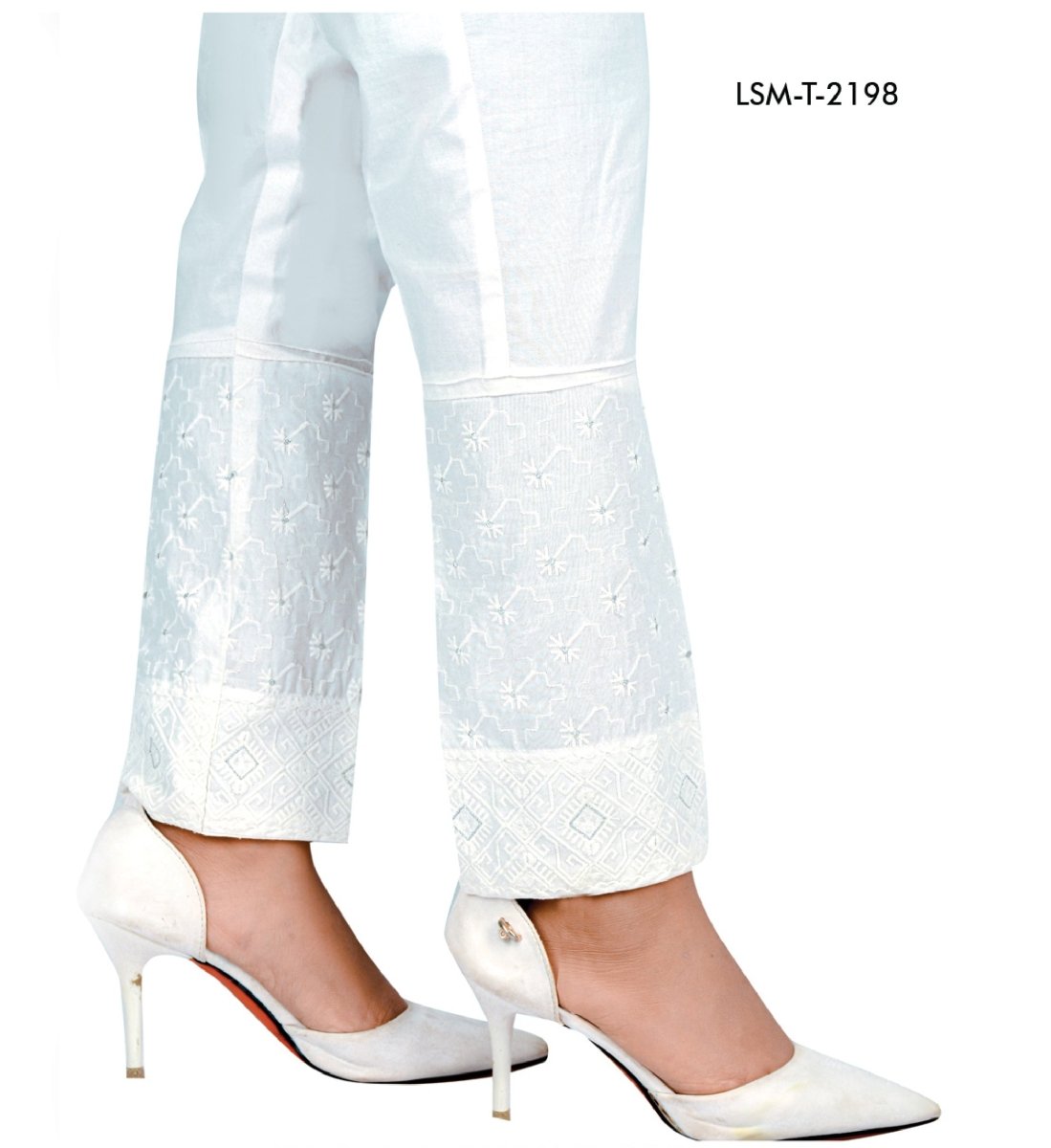 Lakhany 01 Piece Embroidered Stitched Bottoms LSM-T-2198
