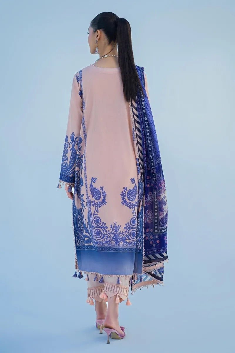 SANA SAFINAZ 3 Piece Unstitched Digital Printed Suit - M222-010A-CI