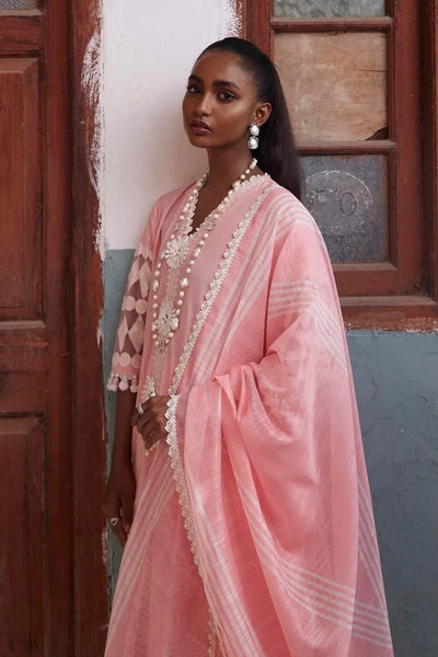 SANA SAFINAZ 3 Piece Unstitched Embroidered Printed Suit - M223-006B-CH