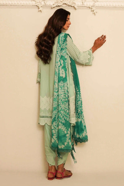 SANA SAFINAZ 3 Piece Unstitched Printed Embroidered Lawn Suit - M231-020A-CJ
