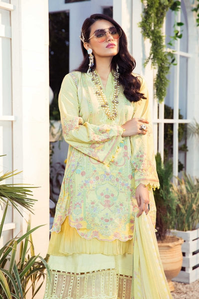 Maria.B Unstitched 3 Piece Spring Summer Suit MPT-1012-B