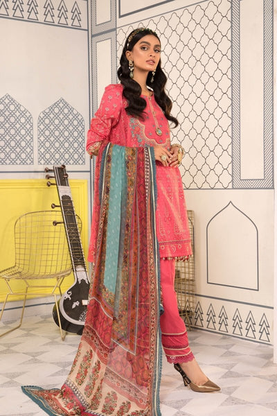Maria.B Unstitched 3 Piece M.Prints MPT-1111-B