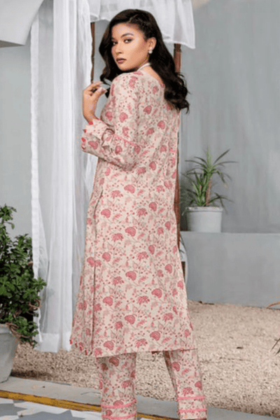 Munira Designer 2 Piece Stitched Dhanak Fabrics Printed Suit - MSL-03