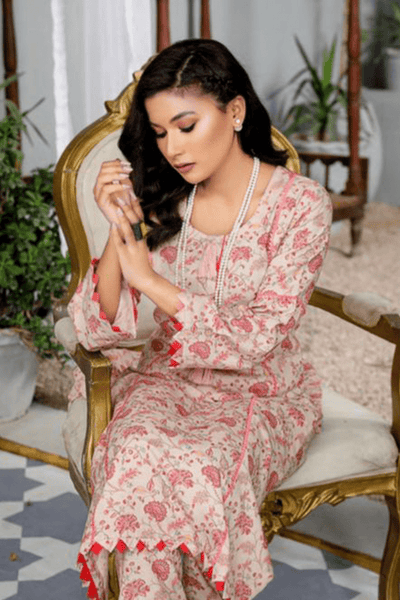 Munira Designer 2 Piece Stitched Dhanak Fabrics Printed Suit - MSL-03