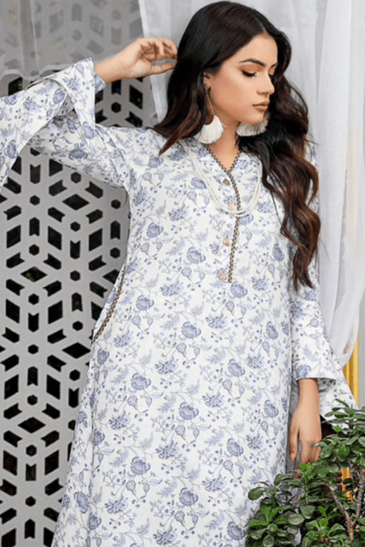 Munira Designer 2 Piece Stitched Dhanak Fabrics Printed Suit - MSL-05
