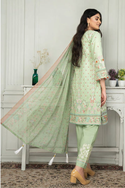 Munira Designer 3 Piece Stitched Digital Lawn Suit - MSL-07 A