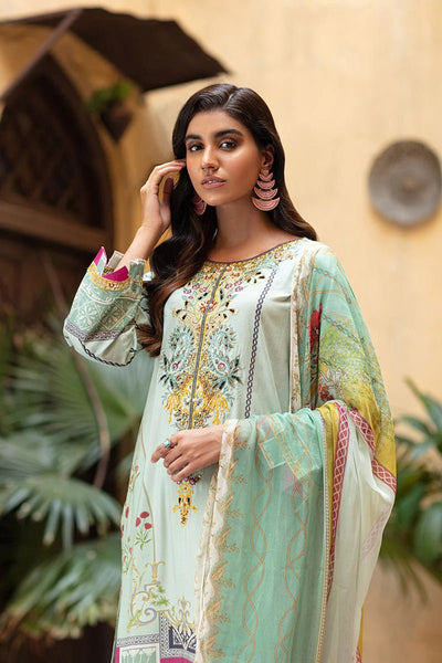 Rang Rasiya 3 Piece Stitched Embroidered digitally printed Suit D-636 Nigar