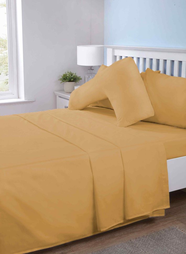 Opus Plain Dyed Fitted and Flat Sheets - Sold Separately