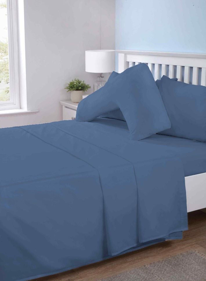 Opus Plain Dyed Housewife & V-Shape Pillow Cases - Sold Separately