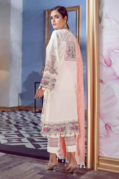 Gul Ahmed 3PC Luxury Lawn Unstitched Suit With Paper Cotton Dupatta PC-22002