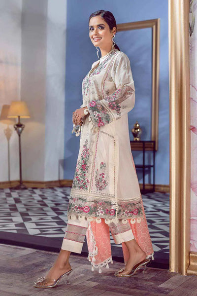 Gul Ahmed 3PC Luxury Lawn Unstitched Suit With Paper Cotton Dupatta PC-22002