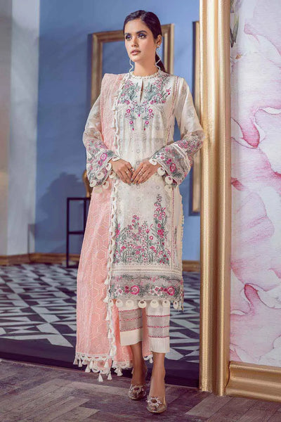 Gul Ahmed 3PC Luxury Lawn Unstitched Suit With Paper Cotton Dupatta PC-22002