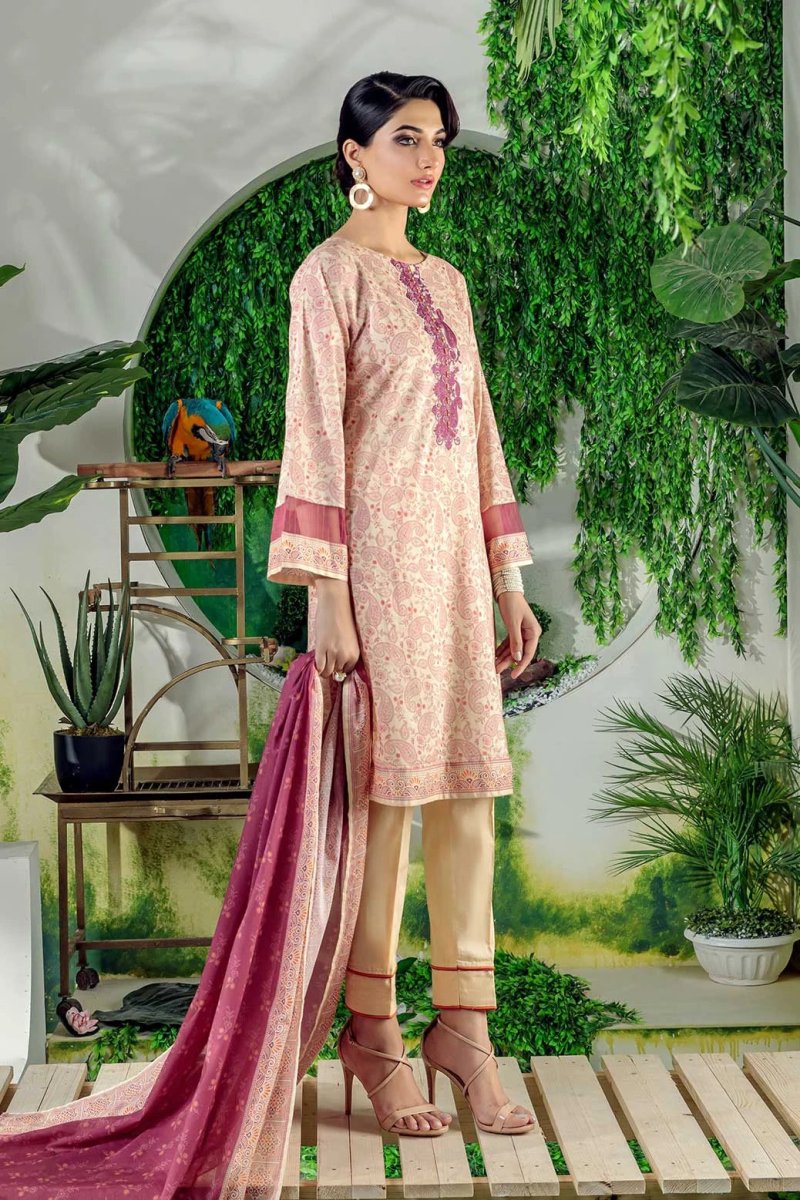 Ready To Wear Bonanza 3 Piece Digital Printed Lawn Suit RSO223P19 MAAHRU