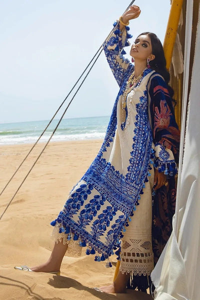 SANA SAFINAZ 3 Piece Unstitched Velvet Winter Suit S211-005A-CP