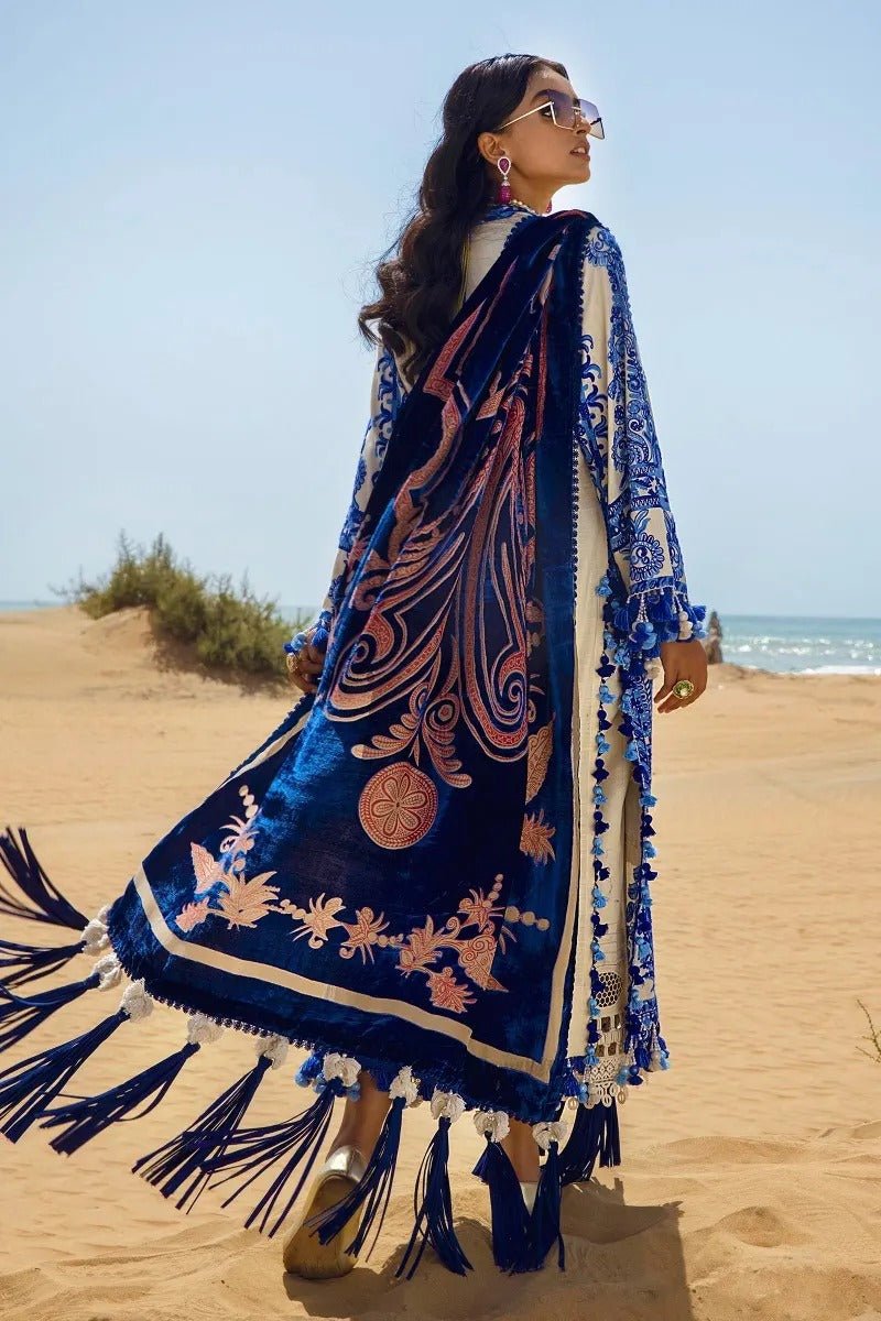 SANA SAFINAZ 3 Piece Unstitched Velvet Winter Suit S211-005A-CP