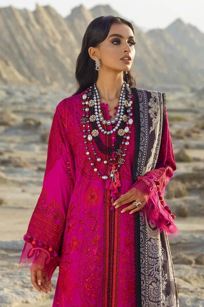 SANA SAFINAZ 3 Piece Unstitched Velvet Winter Suit S211-007A-CP