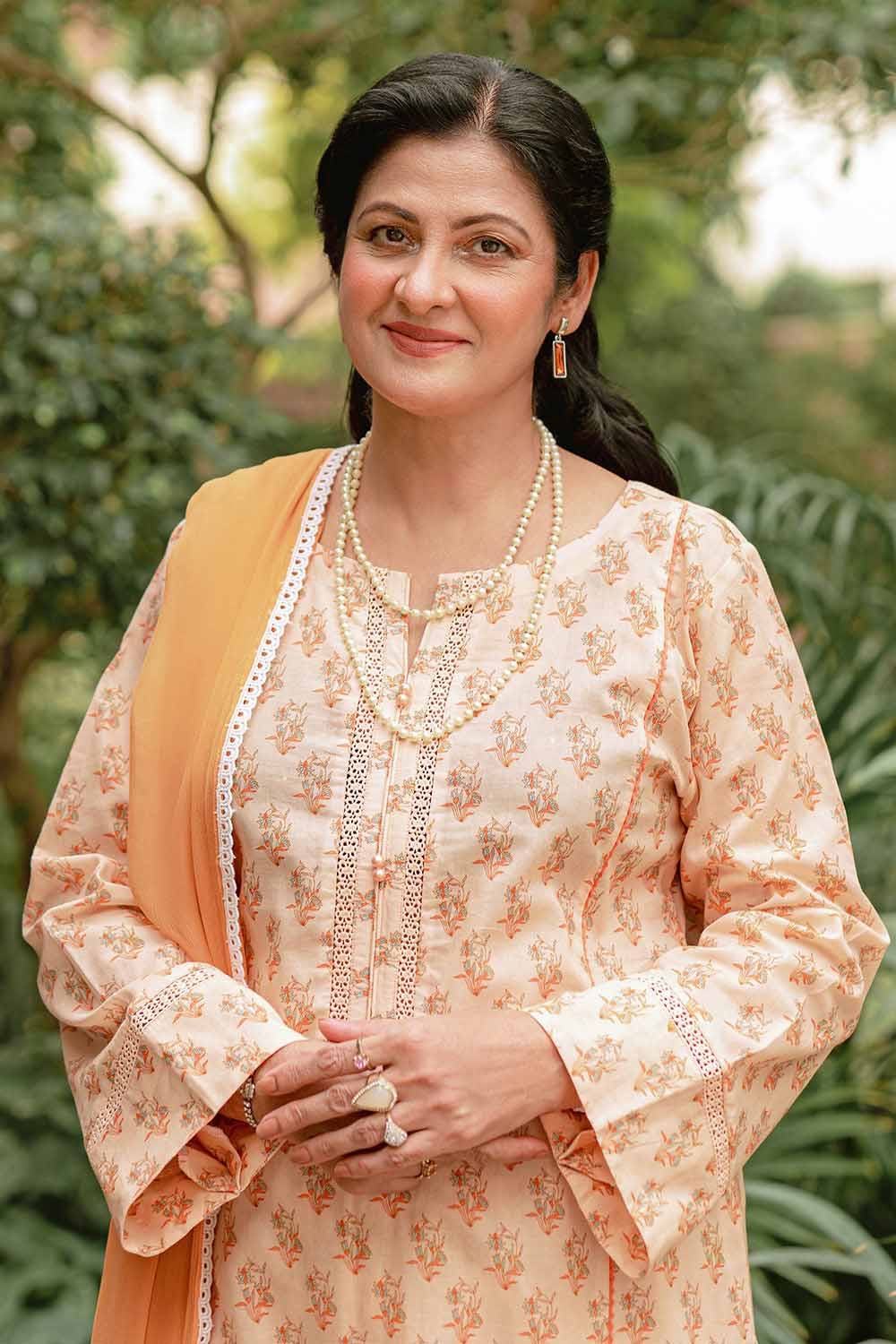 Gul Ahmed 1PC Lawn Unstitched Digital Printed Fabric SL-32032