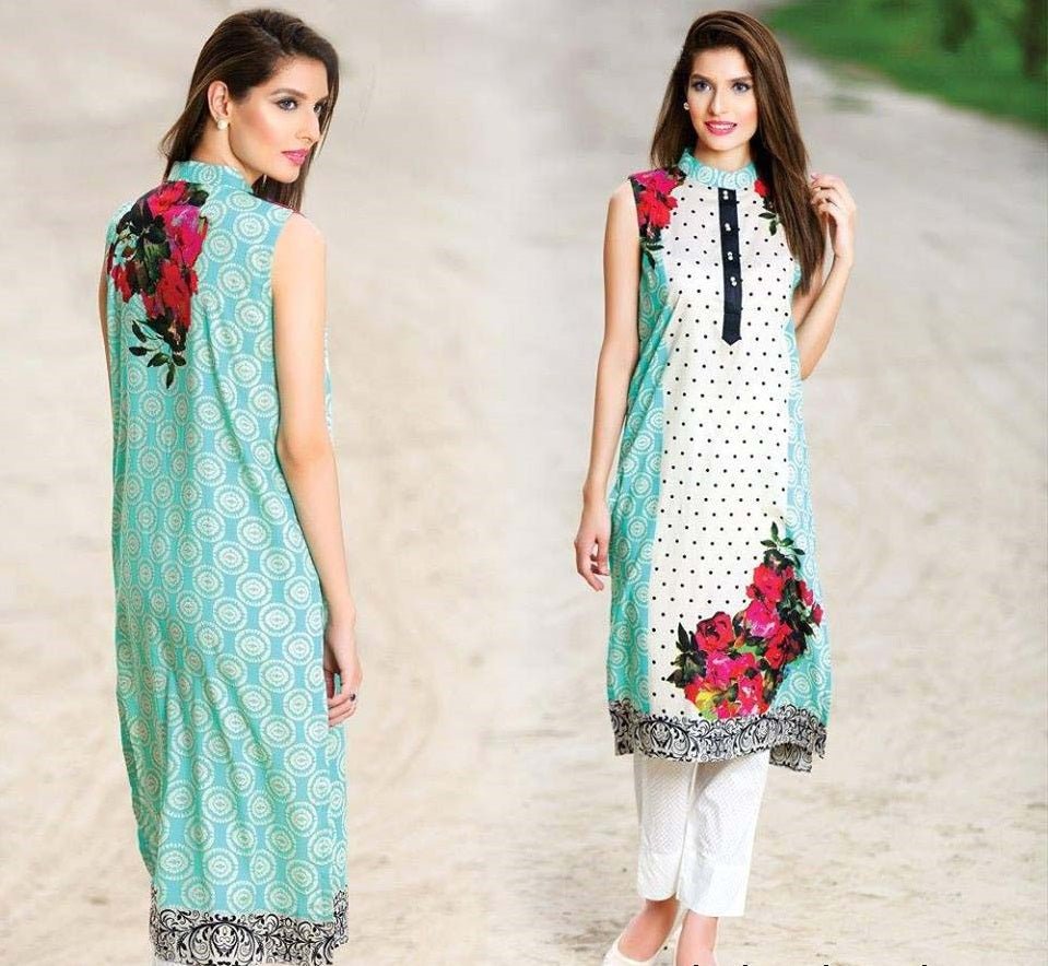 Sana & Samia Mid Summer Lawn Range Shirt SMS-034