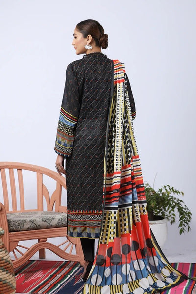 Lakhany 3 Piece Unstitched Summer Printed Lawn Suit - SPL-2244