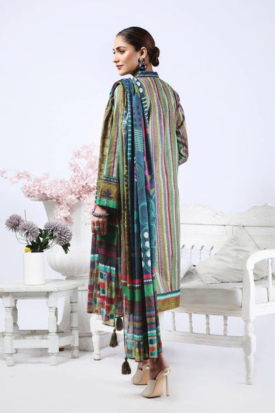 Lakhany 3 Piece Unstitched Summer Printed Lawn Suit - SPL-2246