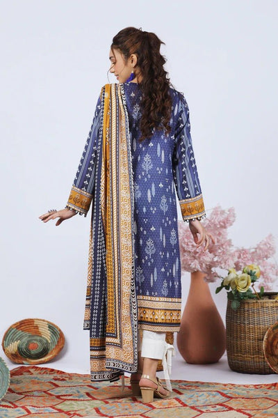 Lakhany 2 Piece Unstitched Summer Printed Lawn Suit - SPT-2261