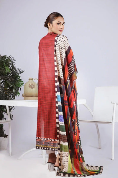 Lakhany 2 Piece Unstitched Summer Printed Lawn Suit - SPT-2270