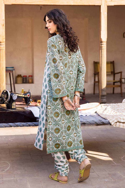Gul Ahmed 2PC Lawn Unstitched Printed Shirt Trousers Suit TL-32025 A
