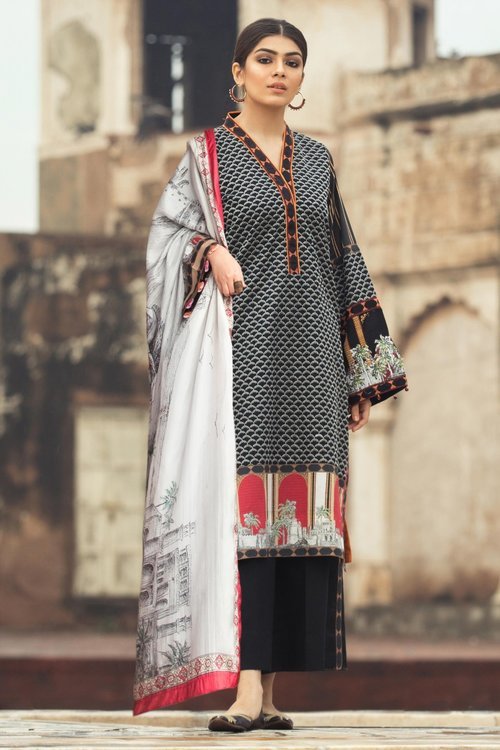 Sapphire 3 Piece The Shor A Unstitched Suit