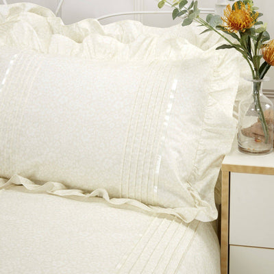 Vantona Country Monique Duvet Cover Set - Cream