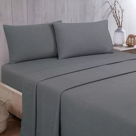 Vantona Flannelette Brushed Cotton Fitted & Flat Sheets