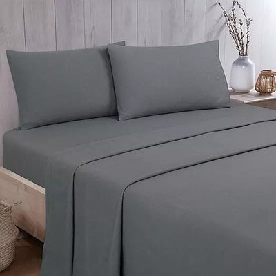 Vantona Flannelette Brushed Cotton Fitted & Flat Sheets