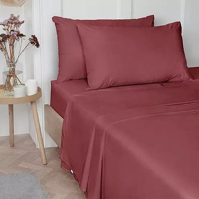 100% Luxury Cotton Plain Dyed Fitted Sheets - Vantona Home Sheeting