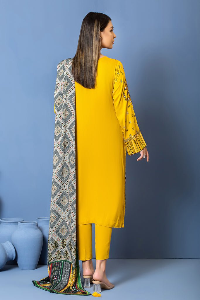 Lakhany 3 Piece Stitched Embroidered Suit LSM-2971