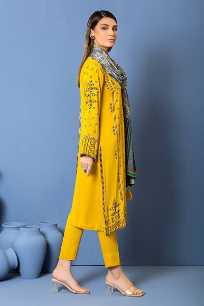 Lakhany 3 Piece Stitched Embroidered Suit LSM-2971