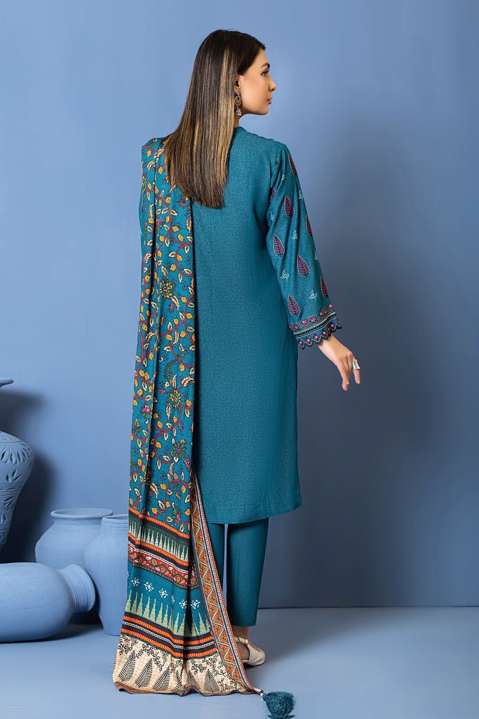 Lakhany 3 Piece Stitched Embroidered Suit LSM-2970