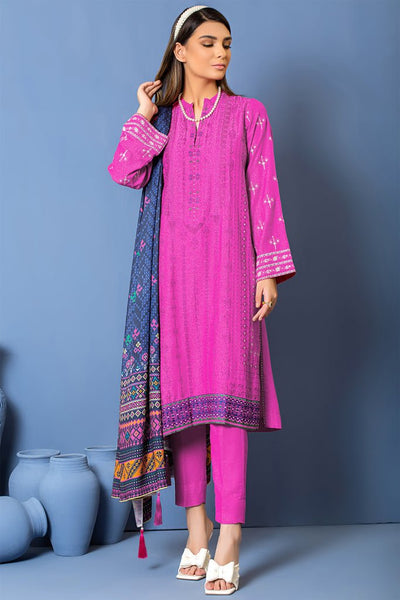 Lakhany 3 Piece Stitched Embroidered Suit LSM-2964