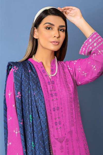 Lakhany 3 Piece Stitched Embroidered Suit LSM-2964