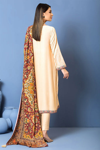 Lakhany 3 Piece Stitched Embroidered Suit LSM-2965