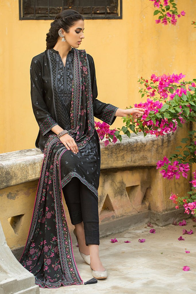 Lakhany 3 Piece Stitched Embroidered Suit LSM-2968