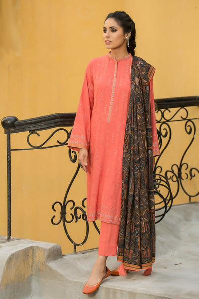 Lakhany 3 Piece Stitched Embroidered Suit LSM-2962