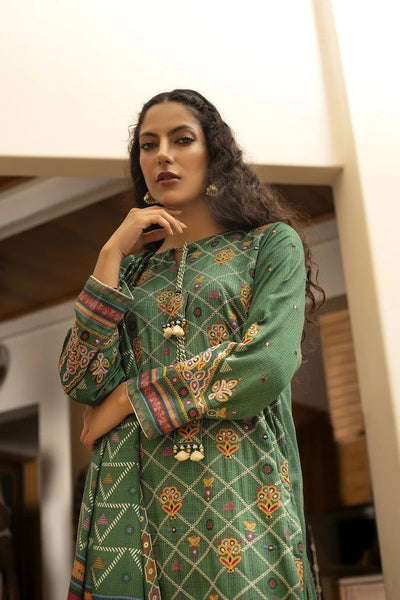 Ready To Wear Lakhany 3 Piece Embroidered Cottel Suit LSM-2484