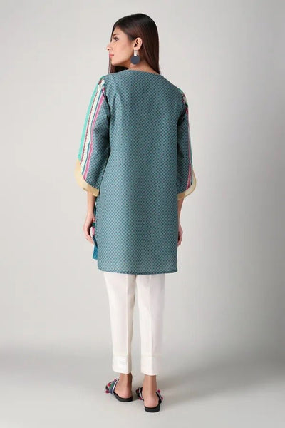 Ready to Wear Khaadi 1 Piece Kurta CTPE-20206 Blue