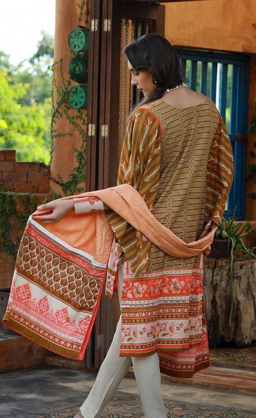 MAHAPAYKAR EXCLUSIVE EMBROIDERED COLLECTION ME-9903-B - ORANGE