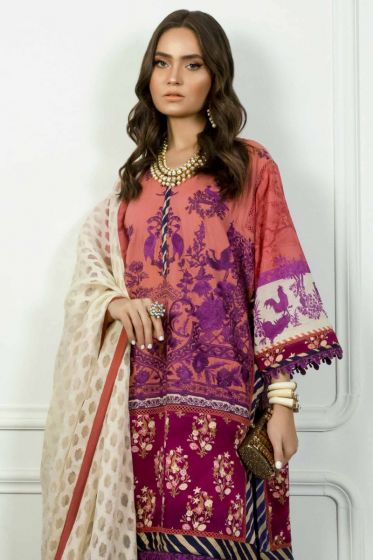 SANA SAFINAZ Muzlin Luxury Collection 3 Piece Unstitched Ladies Lawn Suit M202-004B-CI