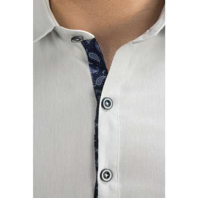 Gul Ahmed Ready to Wear Men 100% Cotton Fashion Stitched Suit Regular Fit Mint SKS-135